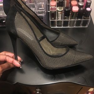 8.5 Steve Madden mesh heels ...Brand New